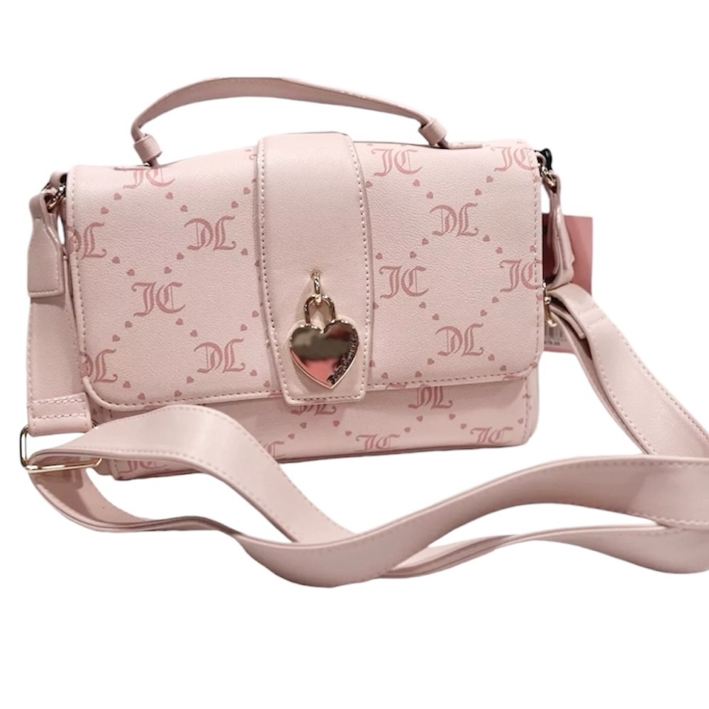 Juicy Couture Choose Juicy Crossbody Bag Pink Clay NWT $79